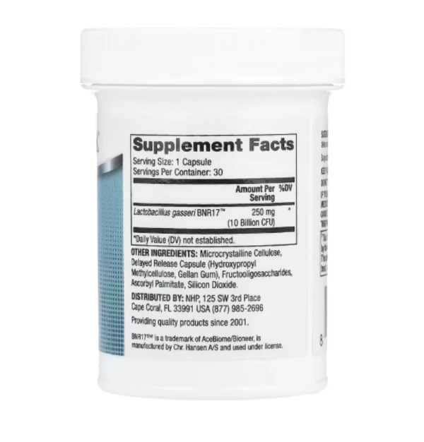 Dr. Mercola, Biothin® Probiotic, Lactobacillus Gasseri, 10 Billion CFU, 30 Capsules