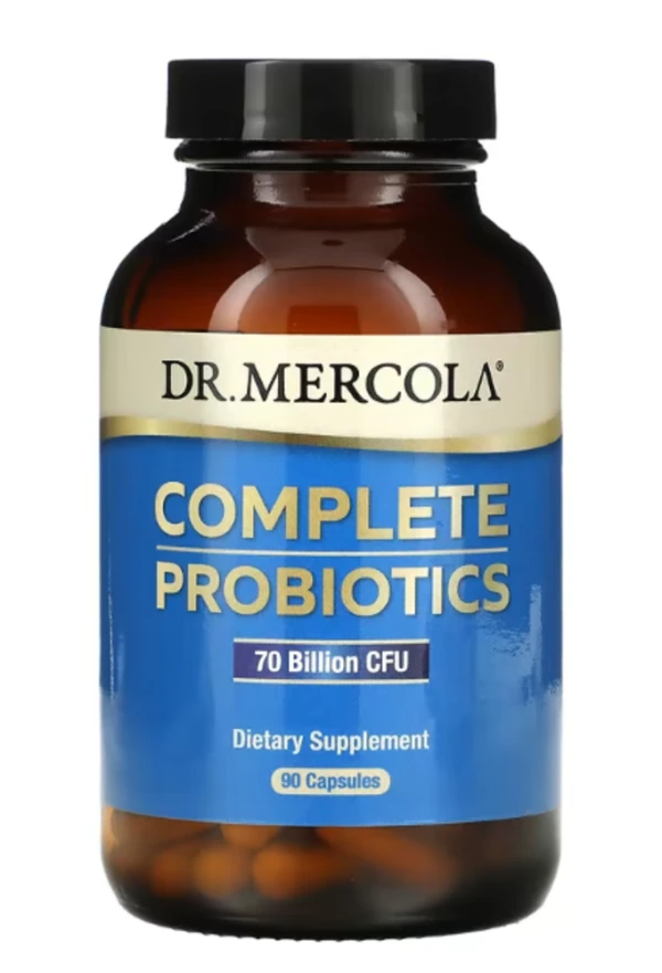 Dr. Mercola, Complete Probiotics, 70 Billion CFU, 90 Capsules