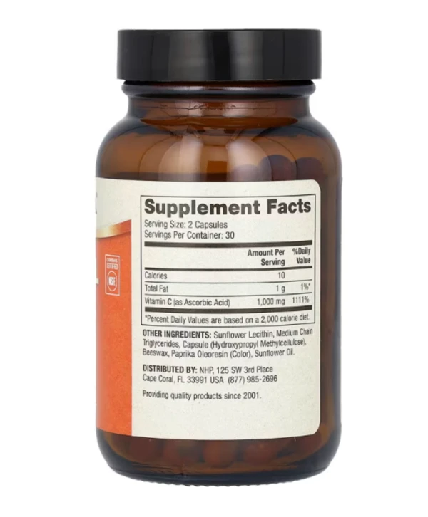 Dr. Mercola, Liposomal Vitamin C, 1,000 mg, 60 Capsules (500 mg per Capsule)