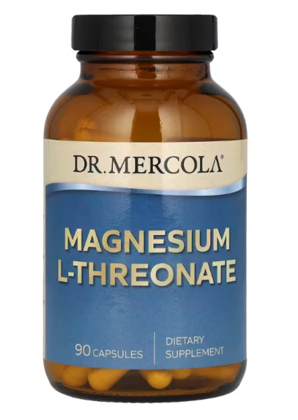 Dr. Mercola, Magnesium L-Threonate, 90 Capsules