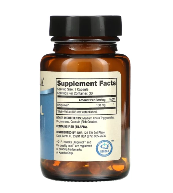 Dr. Mercola, Ubiquinol, 100 mg, 30 Capsules