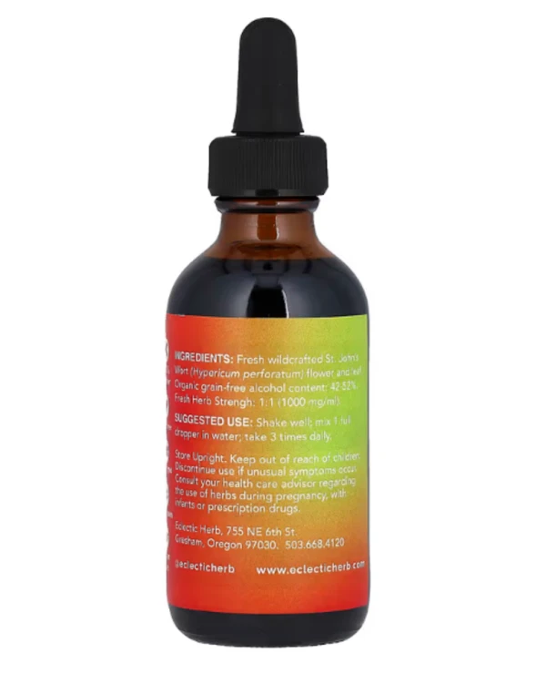 Eclectic Institute, Herb, St. John's Wort Extract, 2 fl oz (60 ml)