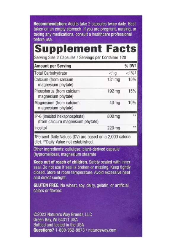 Enzymatic Therapy, Cell Forte, IP-6 & Inositol, Deep Immune Health, 240 Veggie Caps