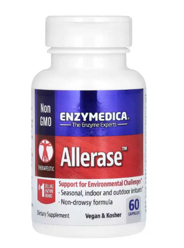 Enzymedica, Allerase, 60 Capsules