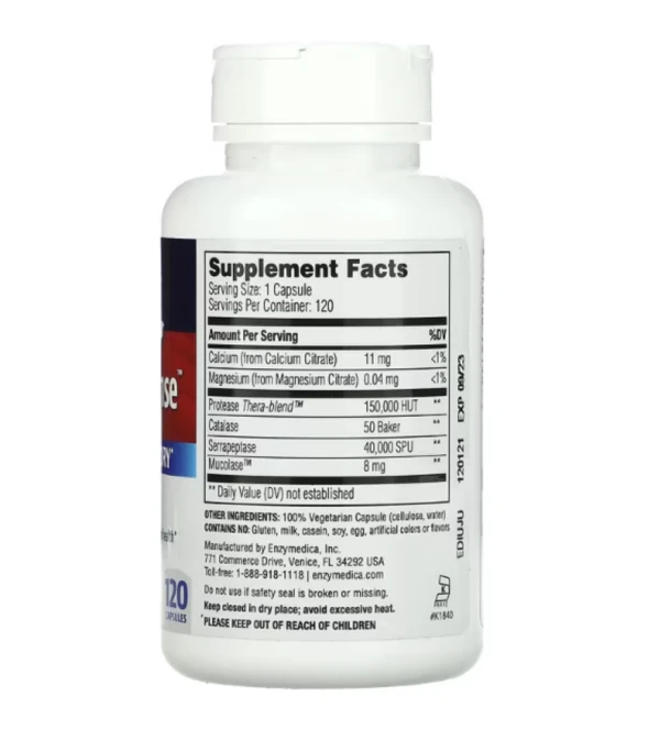 Enzymedica, Enzyme Defense, 120 Capsules