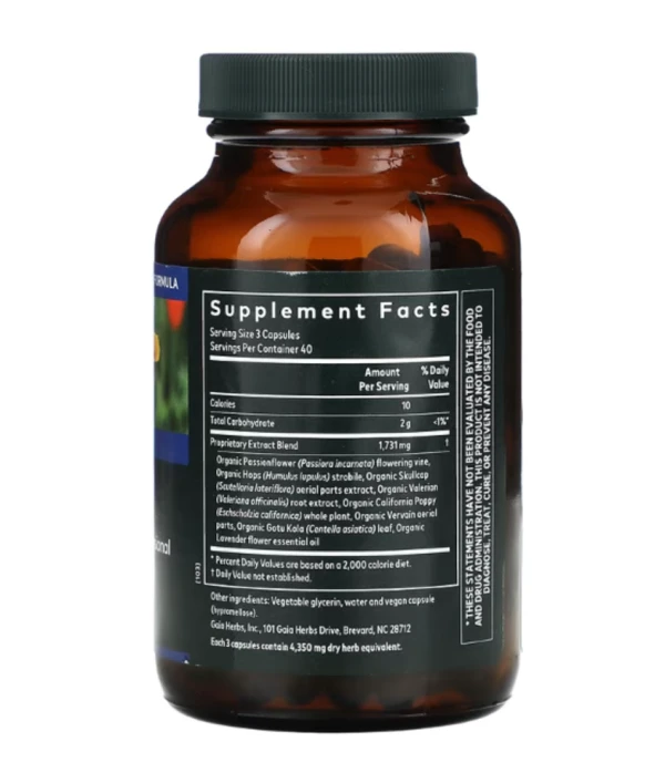Gaia Herbs, Sound Sleep, 120 Vegan Liquid Phyto-Caps