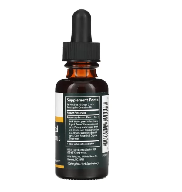 Gaia Herbs, Wormwood Black Walnut Supreme, 1 fl oz (30 ml)