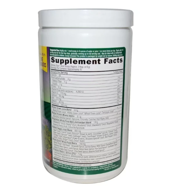 Garden of Life, Perfect Food Berry, Super Green Fruit & Veggie Formula, 8.5 oz (240 g)