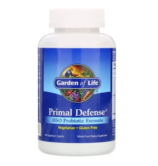 Garden of Life Primal Defense HSO Probiotic Formula -- 180 Vegetarian Caplets