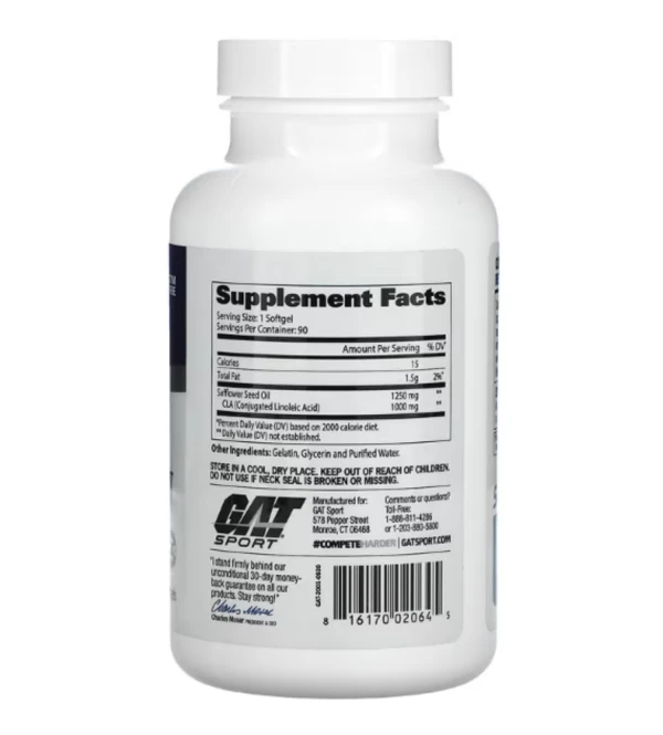 GAT, CLA 1250, 90 Softgels