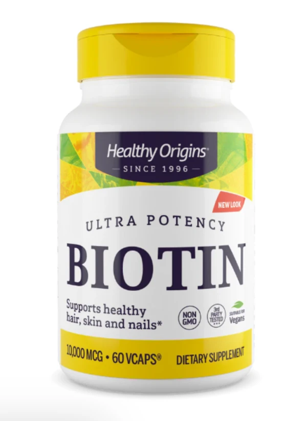 Healthy Origins Biotin 10000 mcg - 60 Vcaps