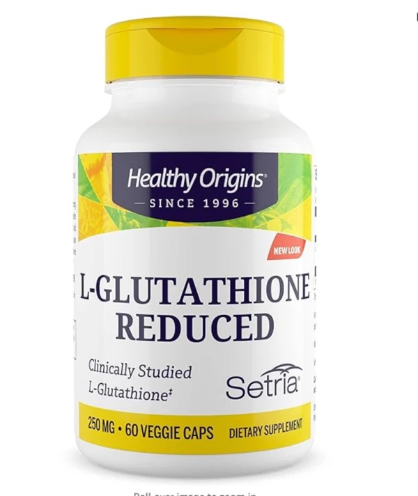 Healthy Origins, Setria, L-Glutathione Reduced, 250 mg, 60 Veggie Caps