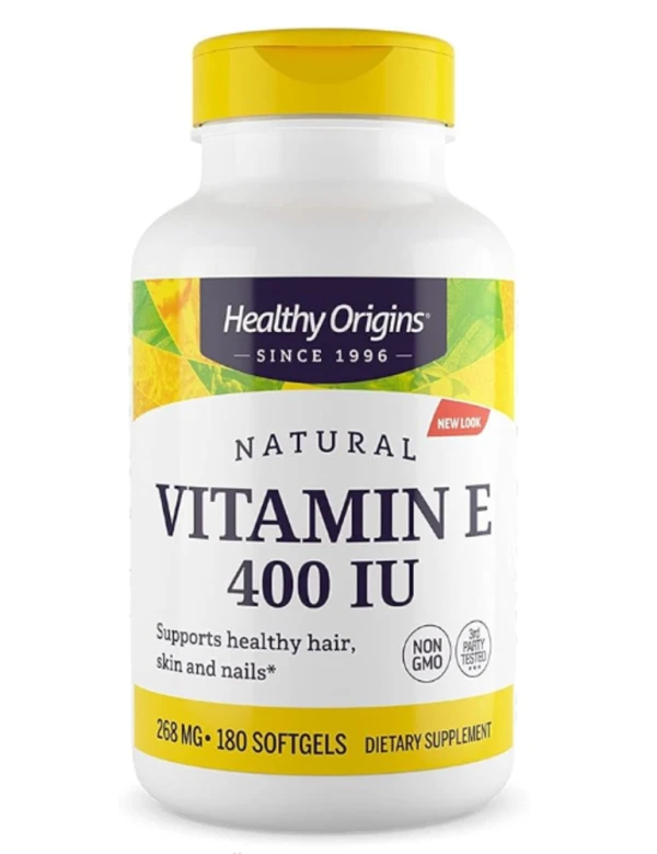 Healthy Origins, E-400, 180 Softgels