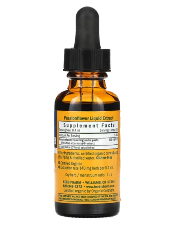 Herb Pharm, Passionflower, 1 fl oz (30 ml)