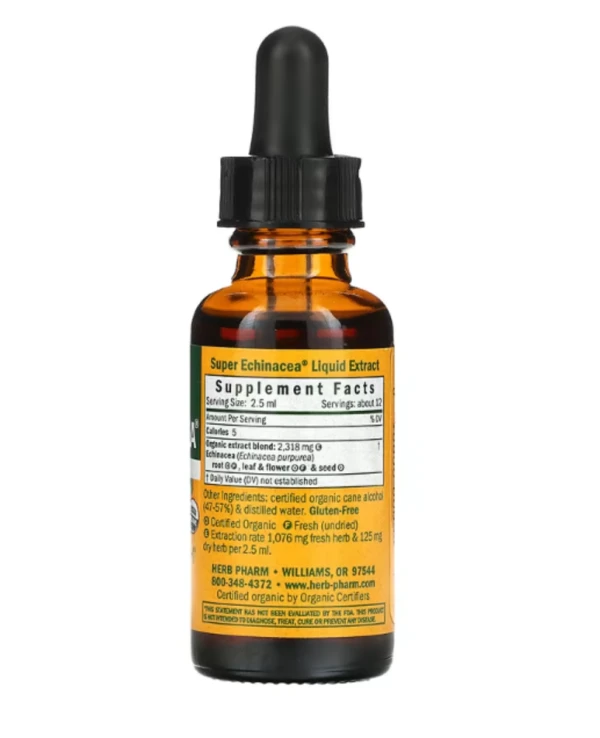 Herb Pharm, Super Echinacea, 1 fl oz (30 ml)