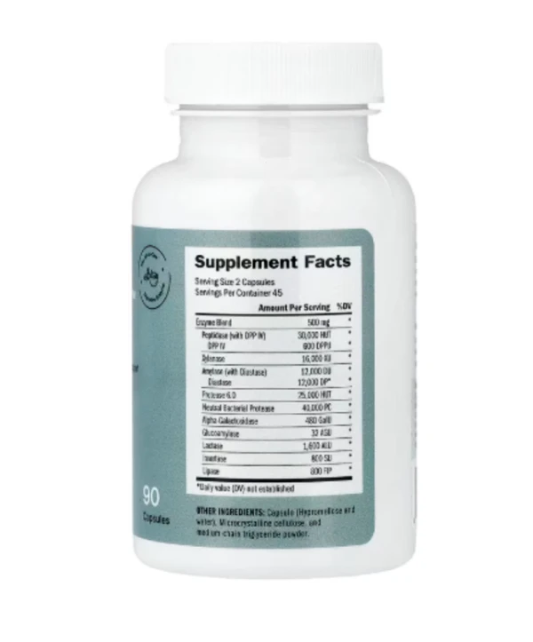 Houston Enzymes, TriEnza, Enzyme For Digestive Intolerances, 90 Capsules
