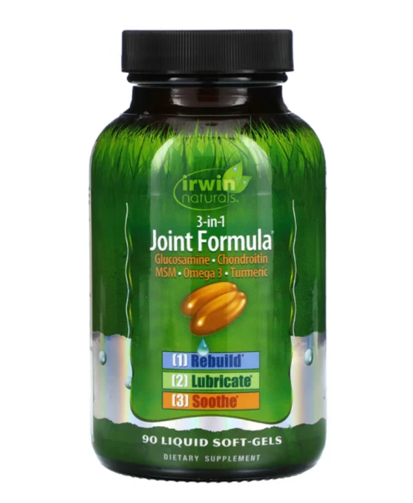 Irwin Naturals, 3-in-1 Joint Formula, 90 Liquid Soft-Gels