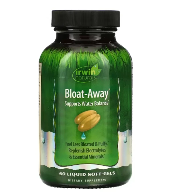 Irwin Naturals, Bloat-Away, 60 Liquid Soft-Gels