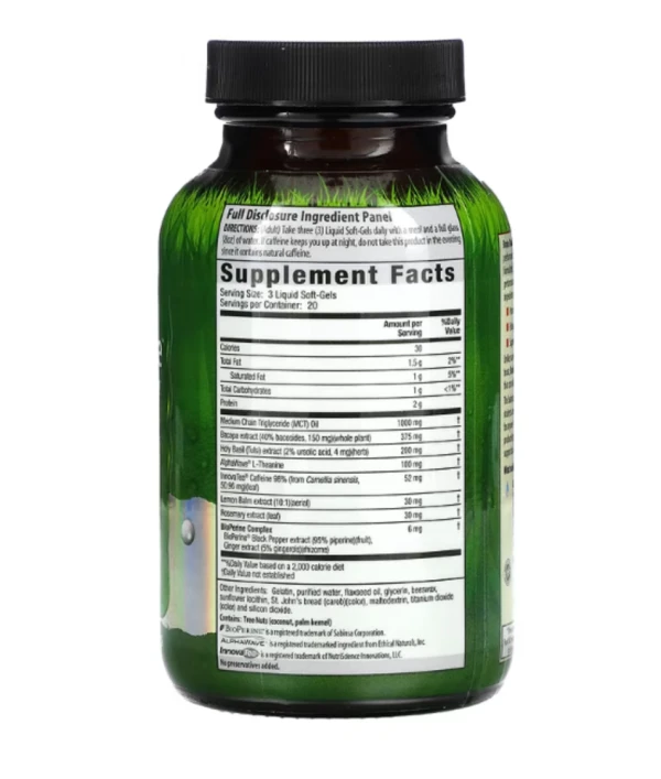Irwin Naturals, Brain Awake, 60 Liquid Soft-Gels