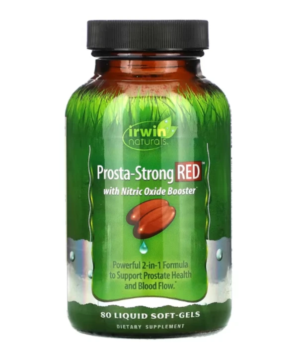Irwin Naturals, Prosta-Strong RED, 80 Liquid Soft-Gels
