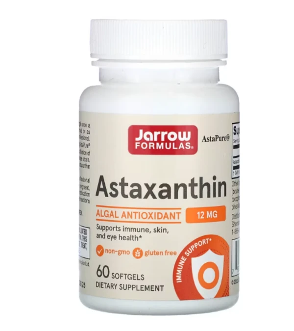Jarrow Formulas, Astaxanthin, 12 mg, 60 Softgels