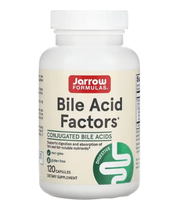 Jarrow Formulas, Bile Acid Factors, 120 Capsules