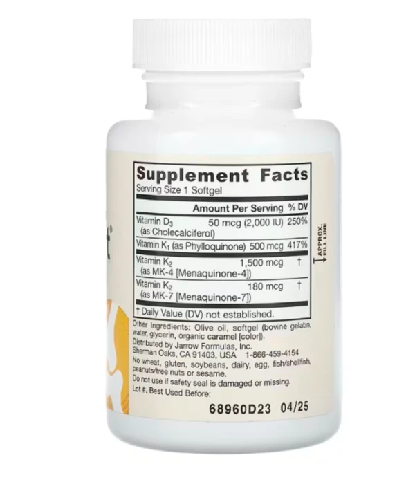 Jarrow Formulas, K-Right, 60 Softgels