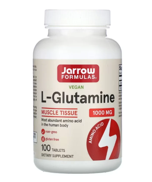 Jarrow Formulas, L-Glutamine, 1000 mg, 100 Tablets
