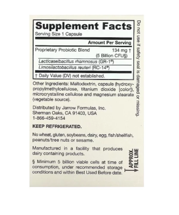 Jarrow Formulas, Vegan Fem Dophilus, 5 Billion CFU, 30 Veggie Capsules