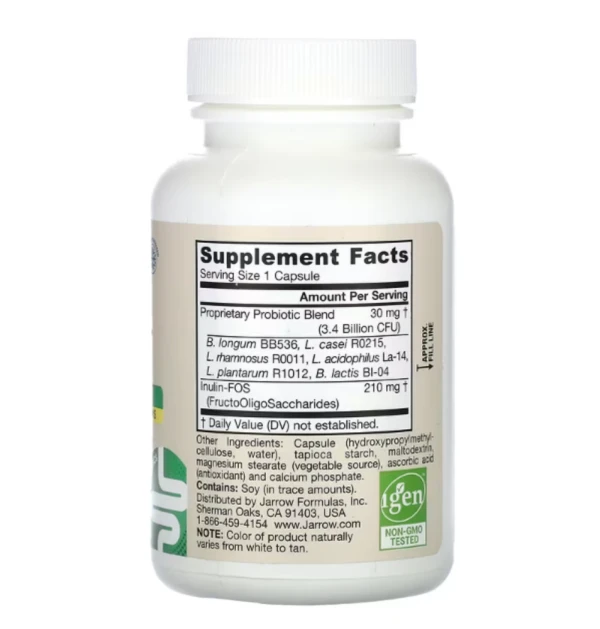 Jarrow Formulas, Vegan Jarro-Dophilus Plus FOS, 100 Veggie Capsules