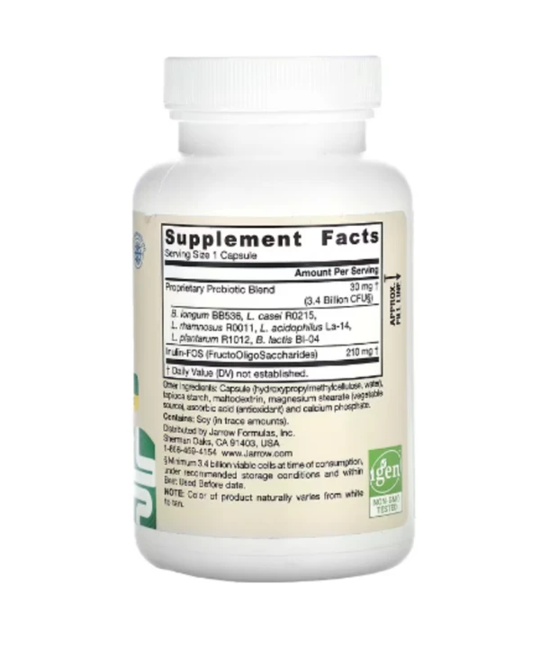Jarrow Formulas, Vegan Jarro-Dophilus Plus FOS, 200 Veggie Capsules