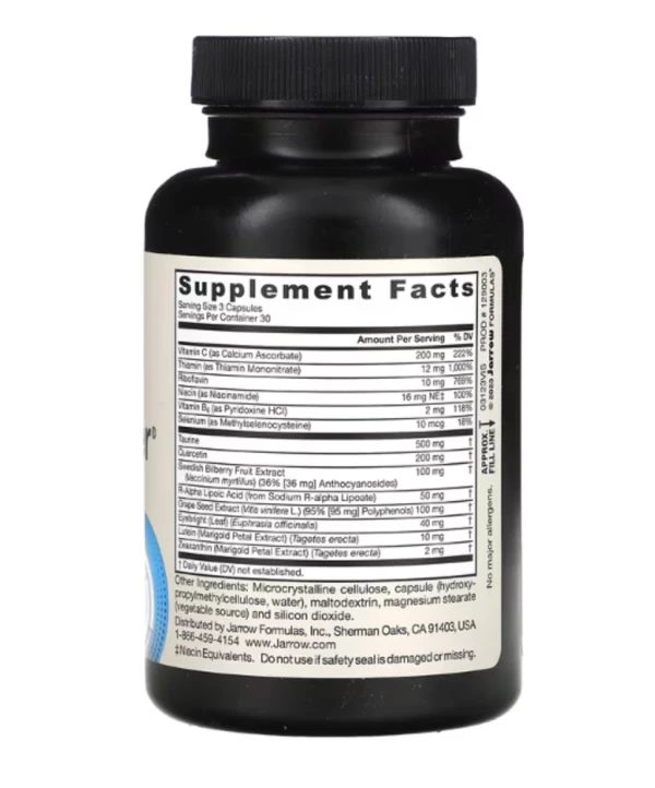 Jarrow Formulas, Vegan Vision Optimizer, 90 Veggie Capsules