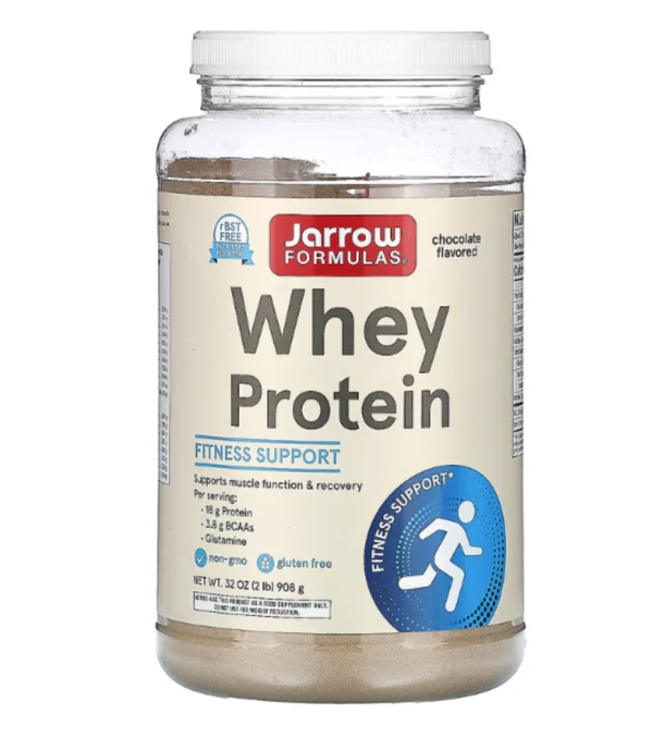 Jarrow Formulas, Whey Protein, Chocolate, 2 lb (908 g)
