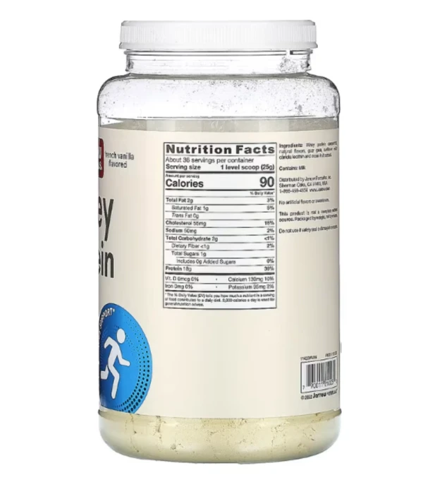 Jarrow Formulas, Whey Protein, French Vanilla, 2 lb (908 g)