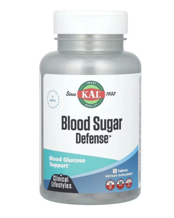 KAL, Blood Sugar Defense, 60 Tablets