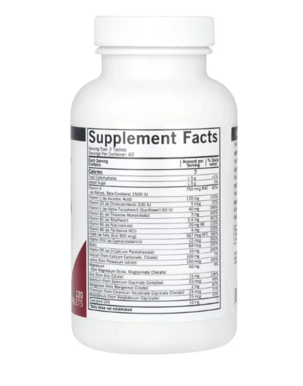Kirkman Labs, Children's Chewable Multivitamin & Mineral Tablets, Natural Mango Peach, 120 Tablets