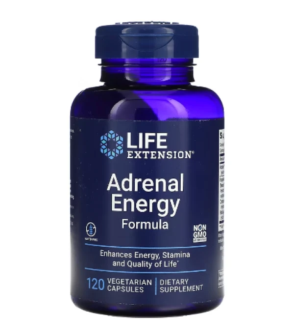 Life Extension, Adrenal Energy Formula, 120 Vegetarian Capsules