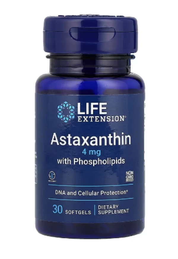 Life Extension, Astaxanthin with Phospholipids, 30 Softgels