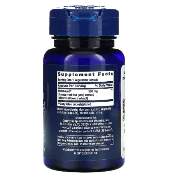 Life Extension, Body Trim and Appetite Control, 30 Vegetarian Capsules