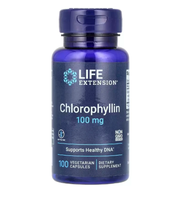 Life Extension, Chlorophyllin, 100 mg, 100 Vegetarian Capsules