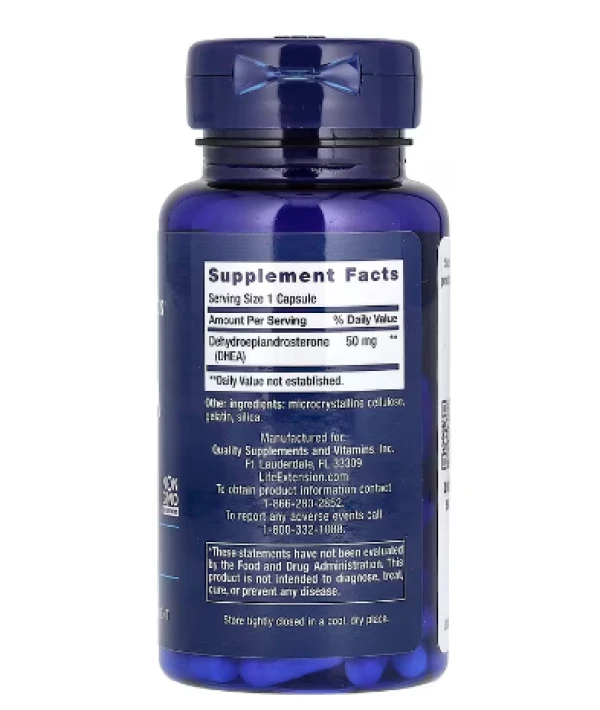 Life Extension, DHEA, 50 mg, 60 Capsules