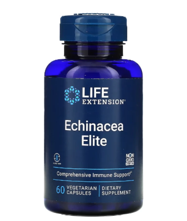Life Extension, Echinacea Elite, 60 Vegetarian Capsules