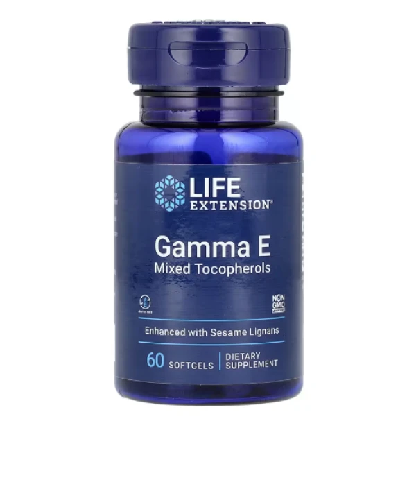 Life Extension, Gamma E Mixed Tocopherols, 60 Softgels