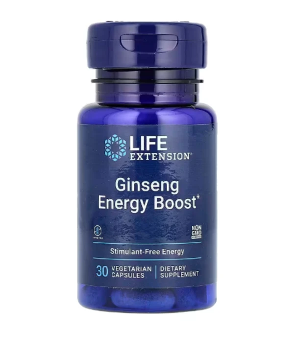 Life Extension, Ginseng Energy Boost, 30 Vegetarian Capsules