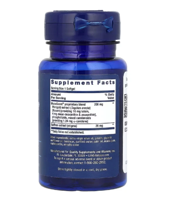 Life Extension, MacuGuard, Ocular Support with Saffron, 60 Softgels