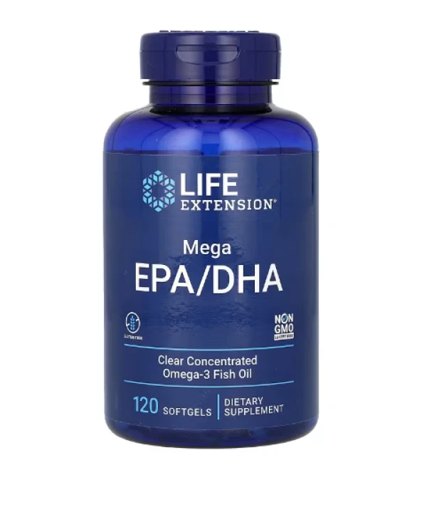 Life Extension, Mega EPA/DHA, 120 Softgels