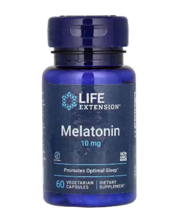 Life Extension, Melatonin, 10 mg, 60 Vegetarian Capsules