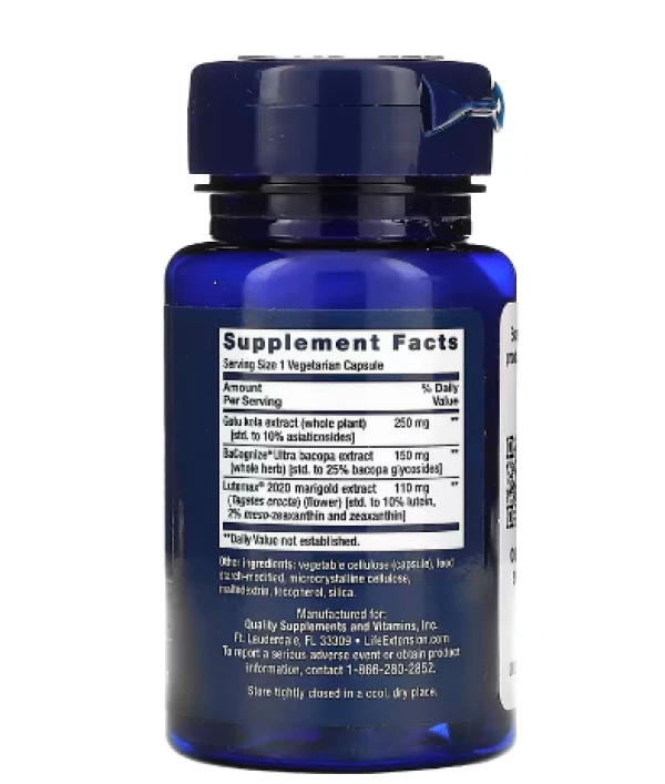 Life Extension, Quick Brain Nootropic, 30 Vegetarian Capsules