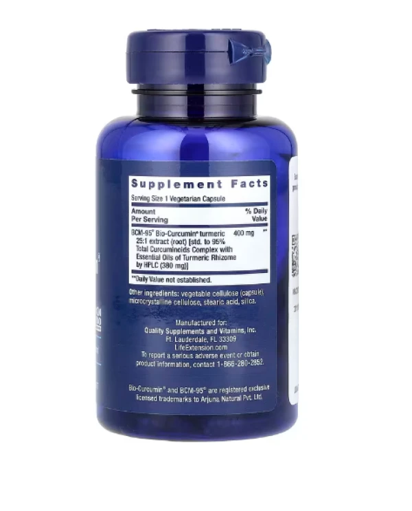 Life Extension, Super Bio-Curcumin, 60 Vegetarian Capsules