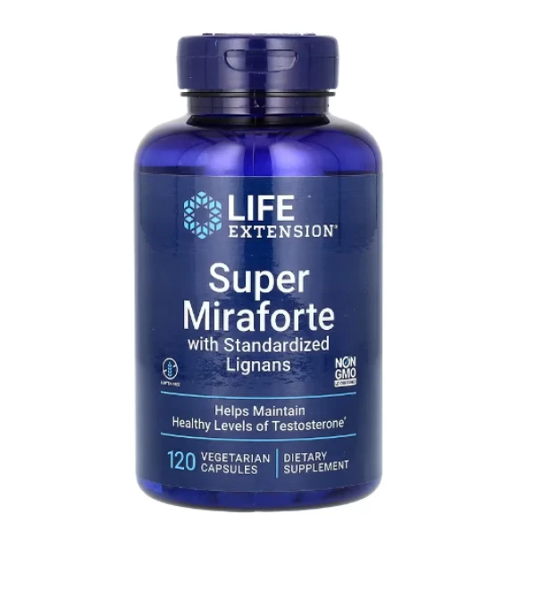 Life Extension, Super Miraforte with Standardized Lignans, 120 Vegetarian Capsules